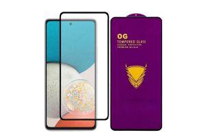 Противоударное стекло OG Tempered Glass Xiaomi POCO F4 (черный)