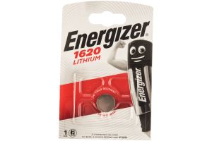 Элемент питания ENERGIZER CR 1620 Lithium (1бл) (10/100)