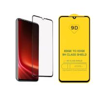 Противоударное стекло LEIWEI для дисплея Xiaomi Redmi Note 8 9D тех.упаковка (черный)