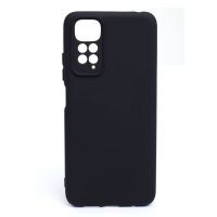 Силиконовый чехол FASHION CASE Xiaomi Redmi Note 11S (черный)