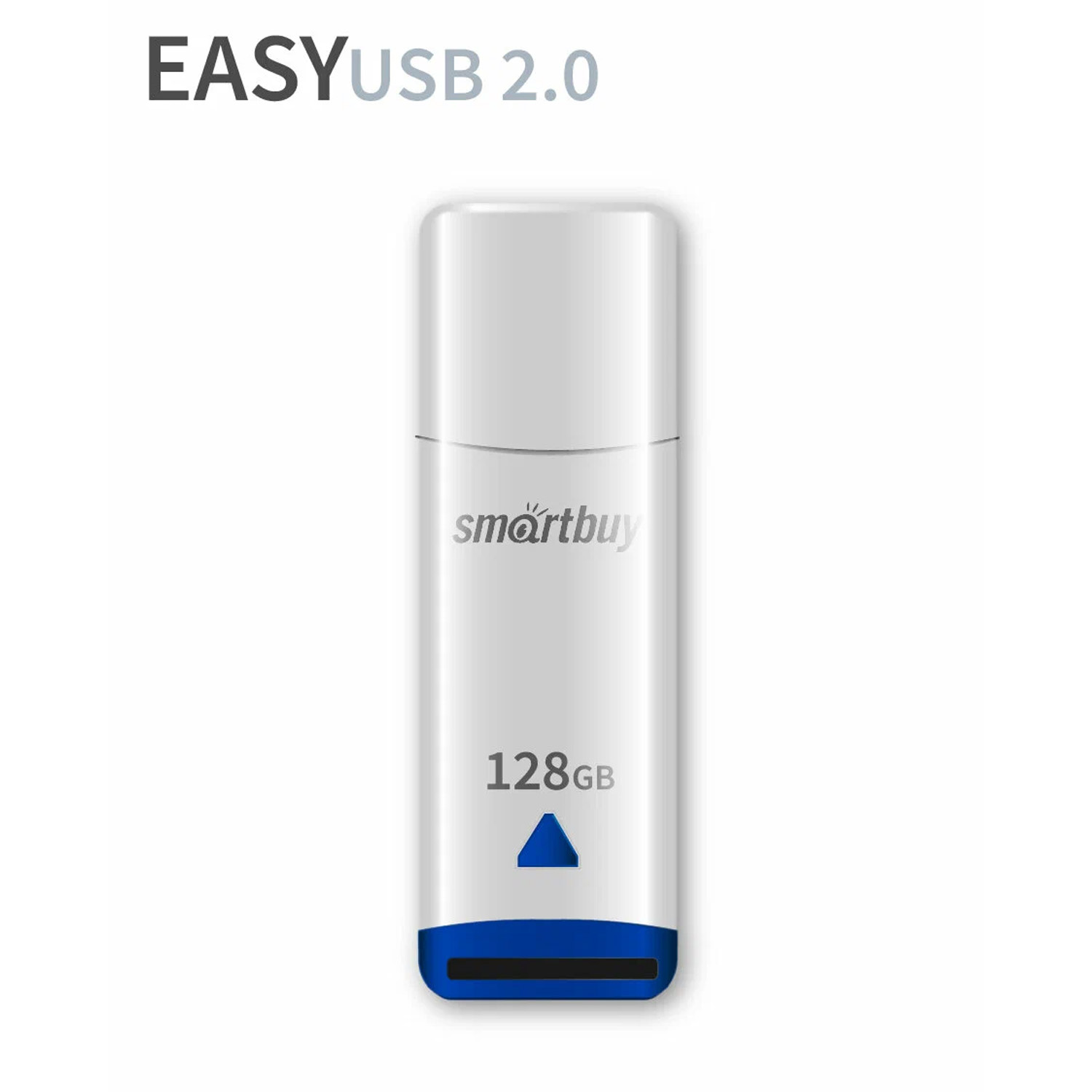 Флеш-накопитель USB 128GB Smart Buy Easy (белый)