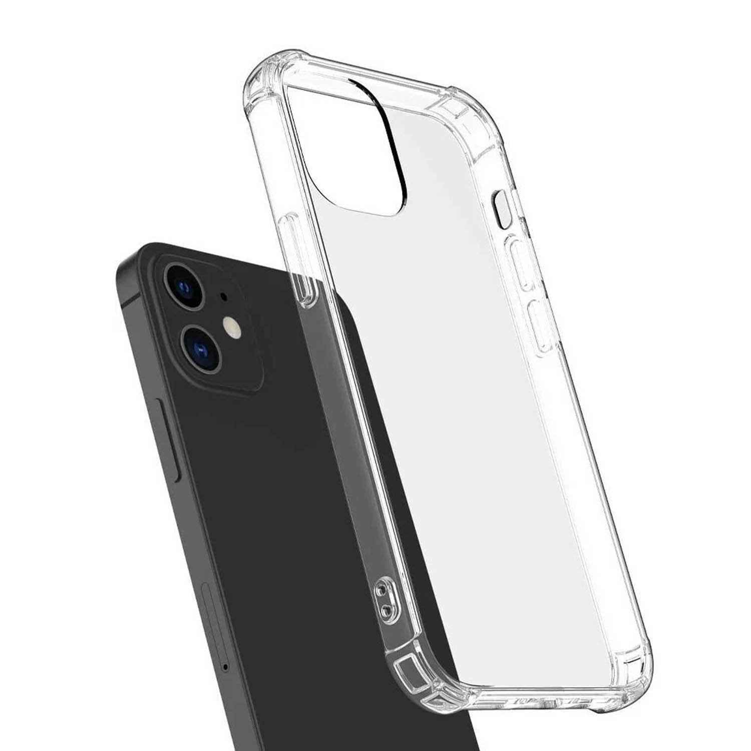 Чехол силиконовый для Apple iPhone 12 mini Clear Case 2mm (прозрачный)