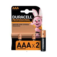 Элемент питания DURACELL LR03 AAA BL2 PROFESSIONAL