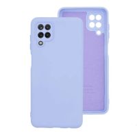 Силиконовый чехол FASHION CASE Samsung Galaxy A12 2020, A12 2021 (сиреневый)