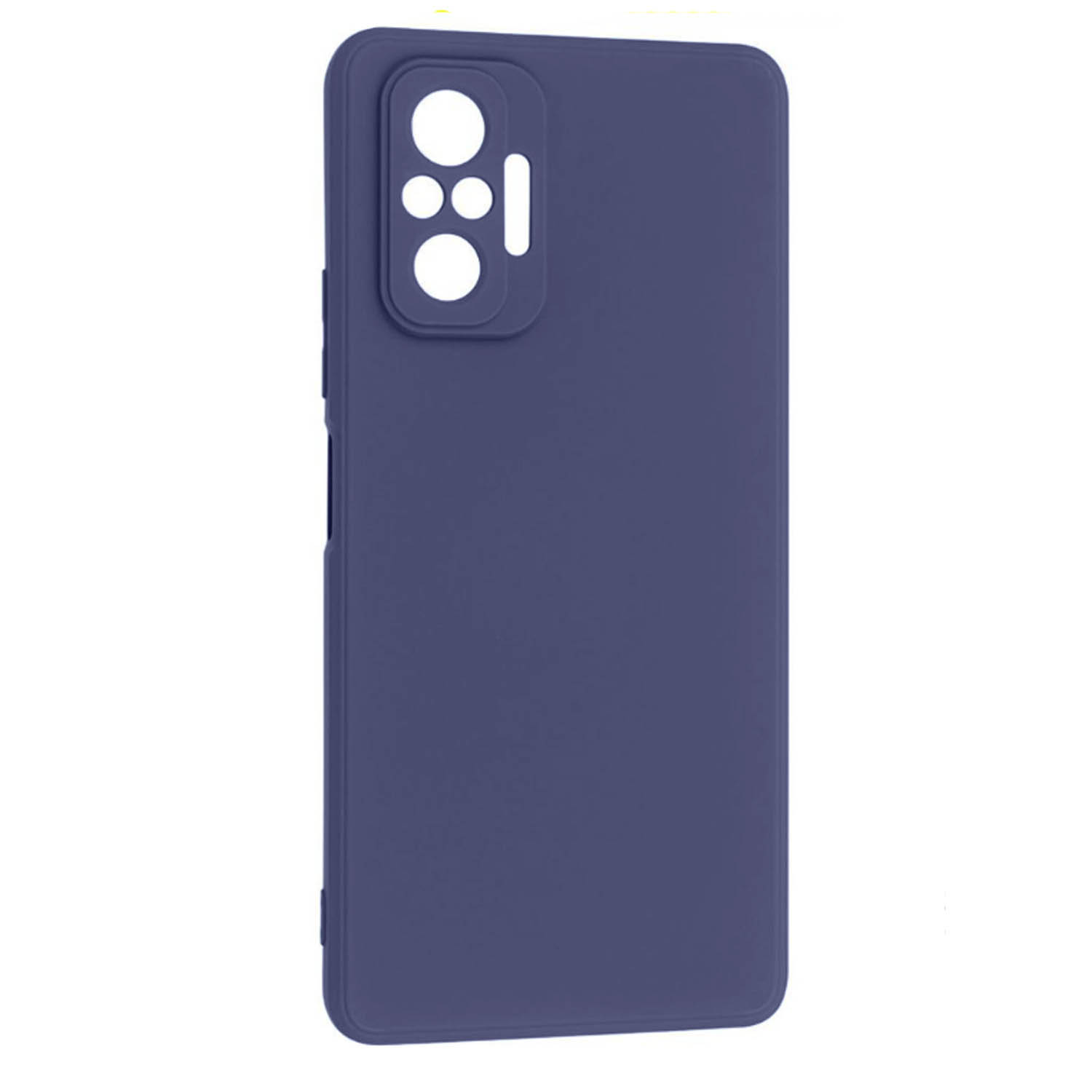 Силиконовый чехол FASHION CASE Xiaomi Redmi Note 10 Pro (темно-синий)