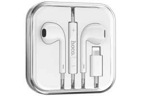 Гарнитура Lightning HOCO M80 Original series earphones с микрофоном (белый)