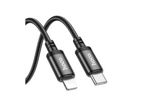 Кабель HOCO X91 USB-C - Lightning, 20W, 3 метр (черный)