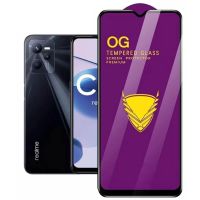 Противоударное стекло OG Tempered Glass Realme C35 (черный)