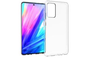 Чехол силиконовый FaisON для SAMSUNG Galaxy A52, CA-16, Light, тонкий глянцевый (прозрачный)