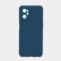 Cиликоновый чехол FASHION CASE Realme 9i (4G) 2022, OPPO A96 (4G) (темно-синий)