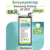 Аккумулятор DEJI Samsung Galaxy A7 2017 SM-A720F, J7 2017 SM-J730F EB-BA720ABE 3600mAh