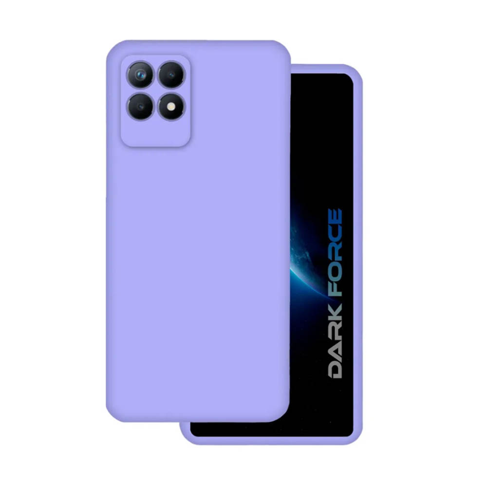 Силиконовый чехол FASHION CASE Realme 8i (сиреневый)