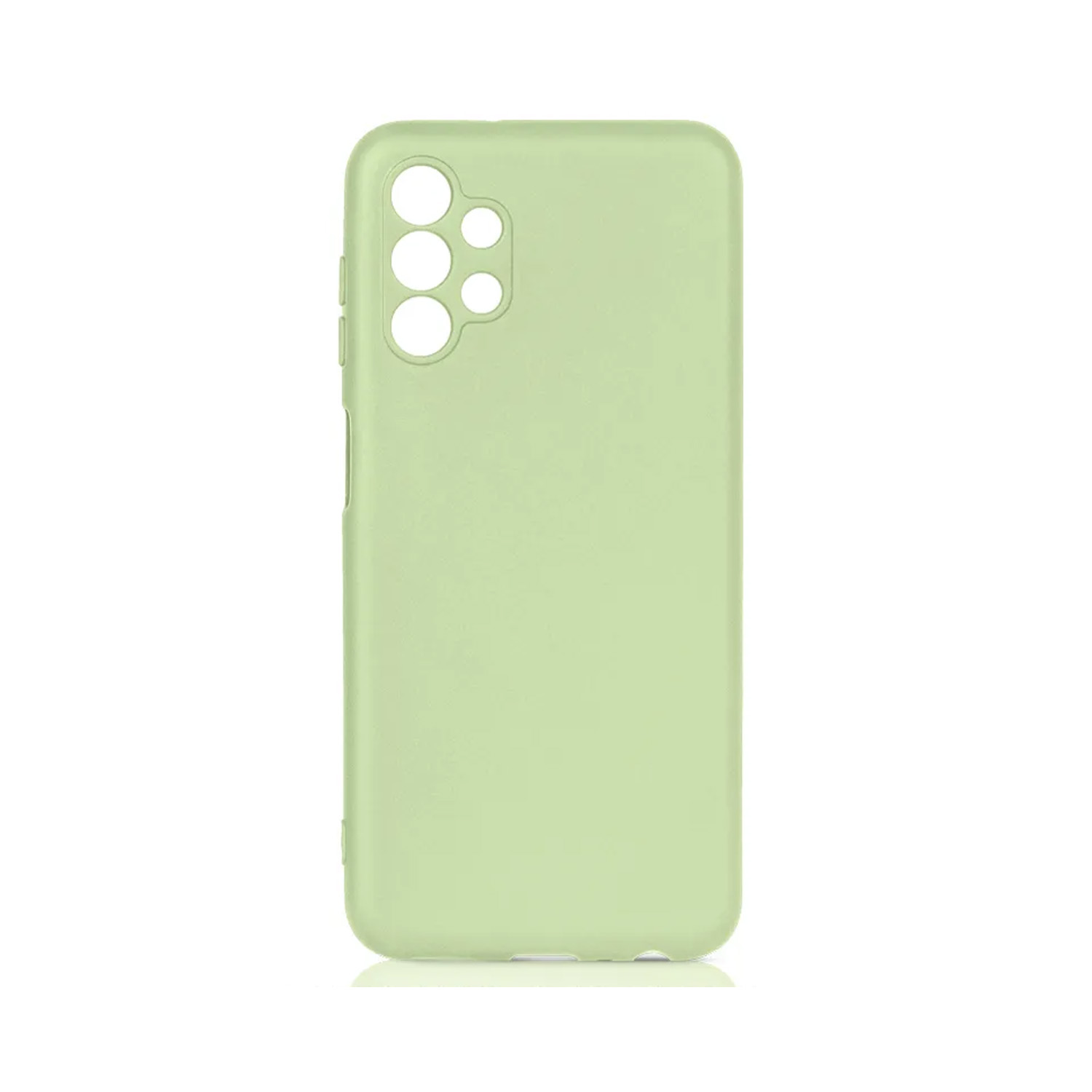 Cиликоновый чехол FASHION CASE Samsung Galaxy A13, Galaxy A135F 4G (фисташковый)