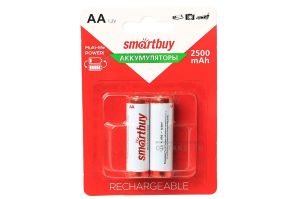 Аккумулятор Smartbuy R6 NiMh 2500 mAh (цена за один элемент)