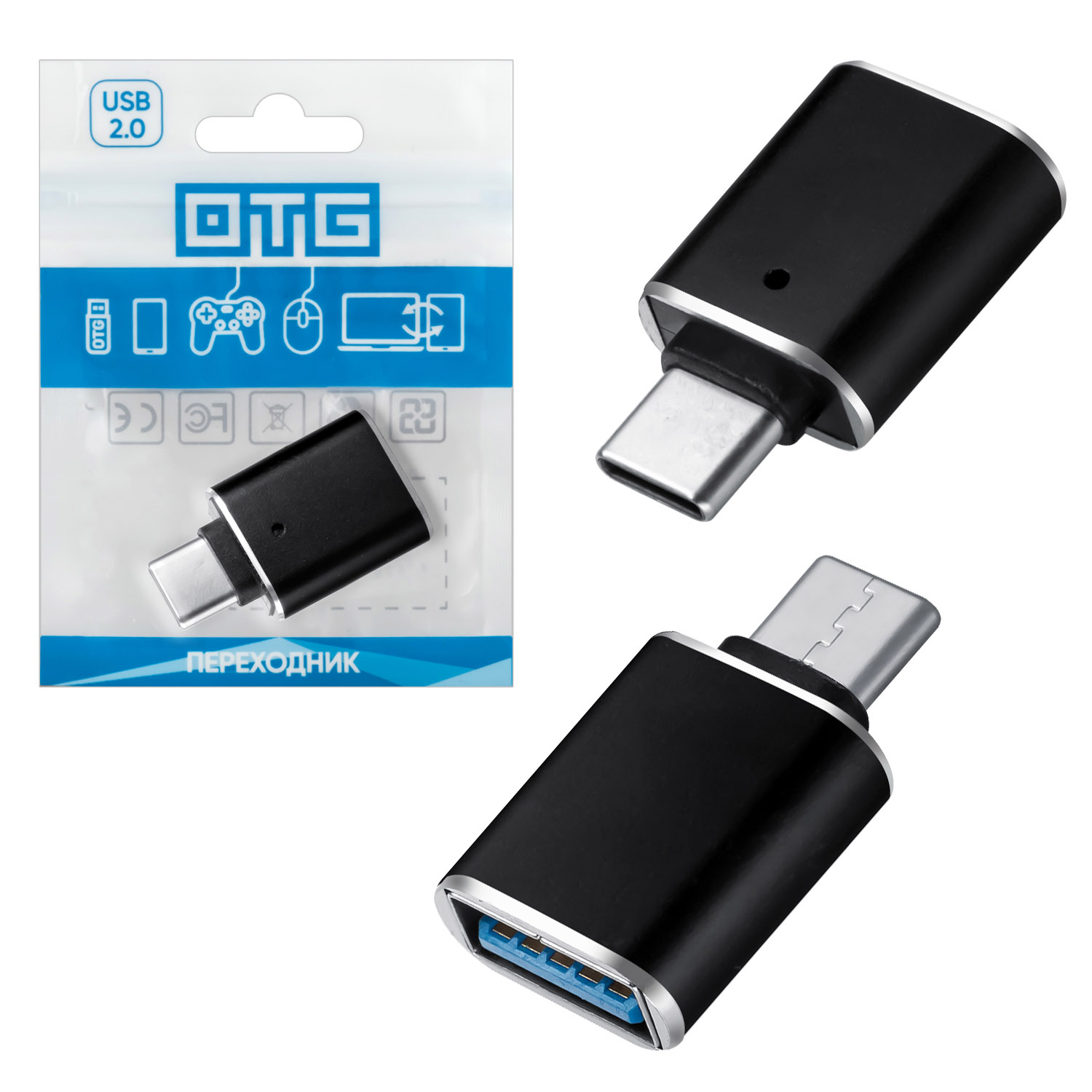 Переходник OTG G-01 ISA  USB 3.0 на TYPE-C