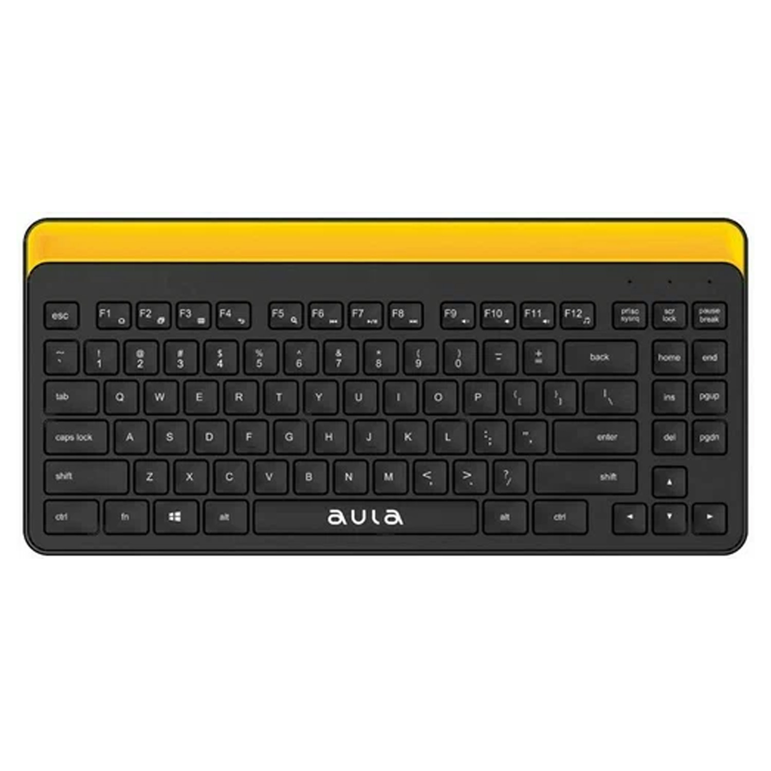 Беспроводная клавиатура AULA AWK310 (черный, желтый)