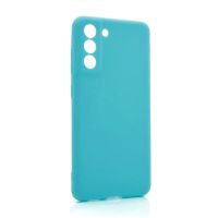 Cиликоновый чехол FASHION CASE Samsung Galaxy S21 FE (морская волна)