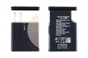 Аккумулятор Nokia BL-5C 1100 1101 1600 1650 2300 2310 N91 N72 N70 6820 6630 6230 6030 261