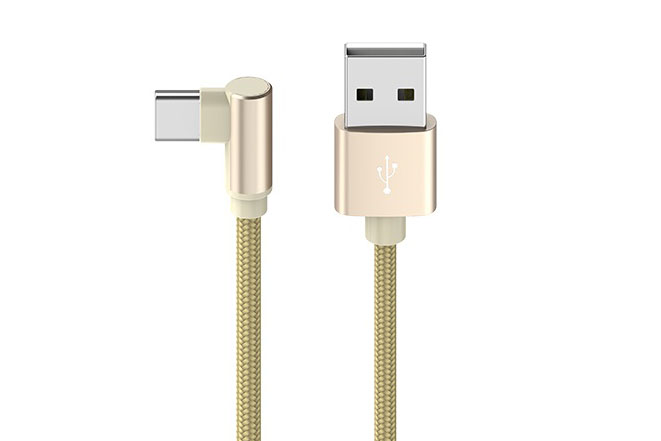 Кабель USB - Type-C BOROFONE BX26 Express, 1м (золотой)