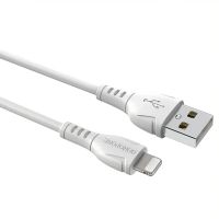 Кабель USB - Lightning BOROFONE BX51 Triumph, 1м (белый)