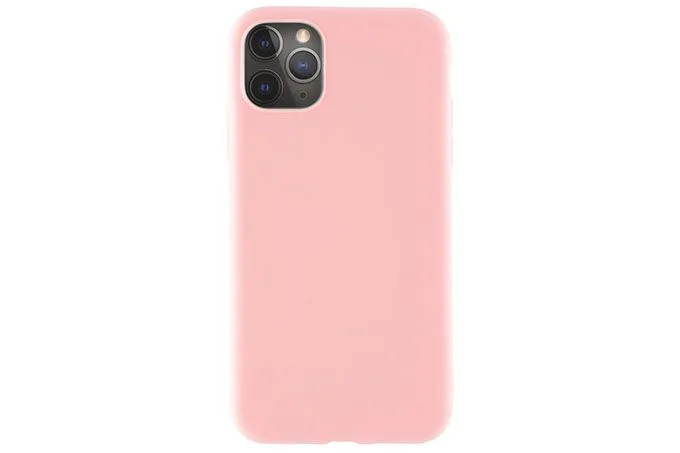 Чехол силиконовый для Apple iPhone 11 Pro (нежно -розовый)