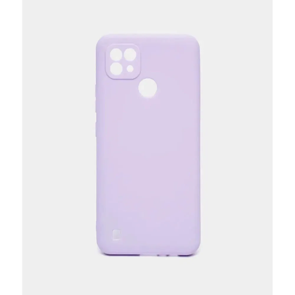 Силиконовый чехол FASHION CASE Realme C21 (сиреневый)