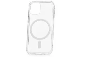 Чехол силиконовый для Apple iPhone 14, iPhone 13 Clear Case 2mm с MagSafe (прозрачный)