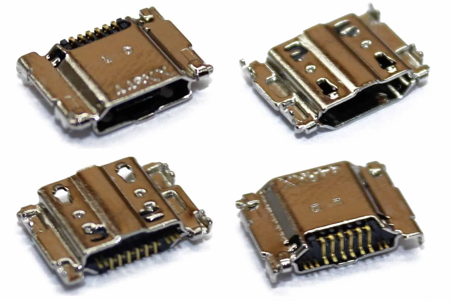 Разъем зарядки MicroUSB 11 pin в середину платы Samsung i9300 i9200 i8580 T310 T311