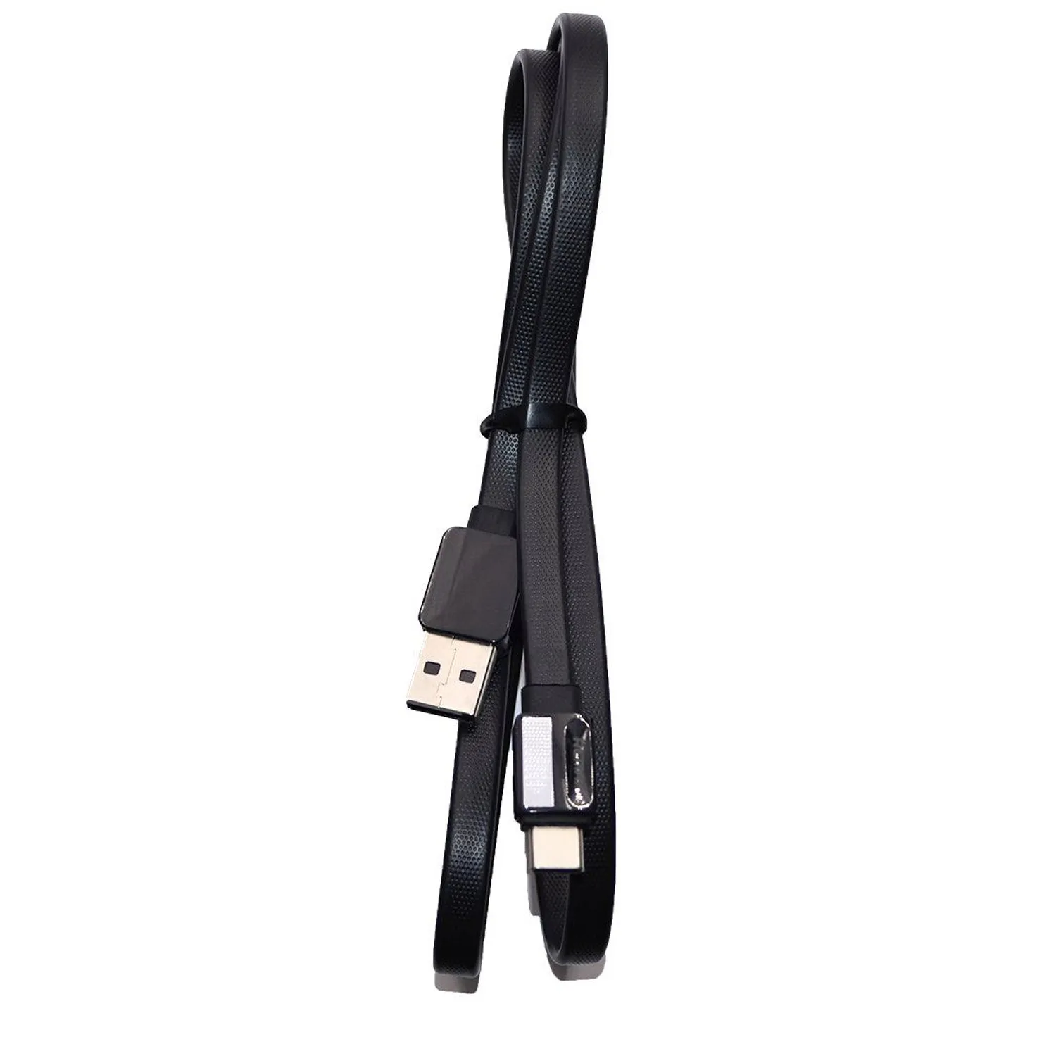 Кабель USB - Type-C Remax RC-154а Platinum силиконовый 2.4A 1 метр (чёрный)