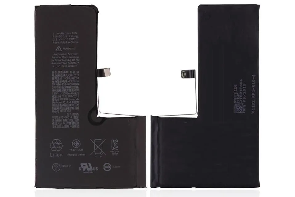 Аккумулятор Apple iPhone XS 2658mAh (оригинальный чип)