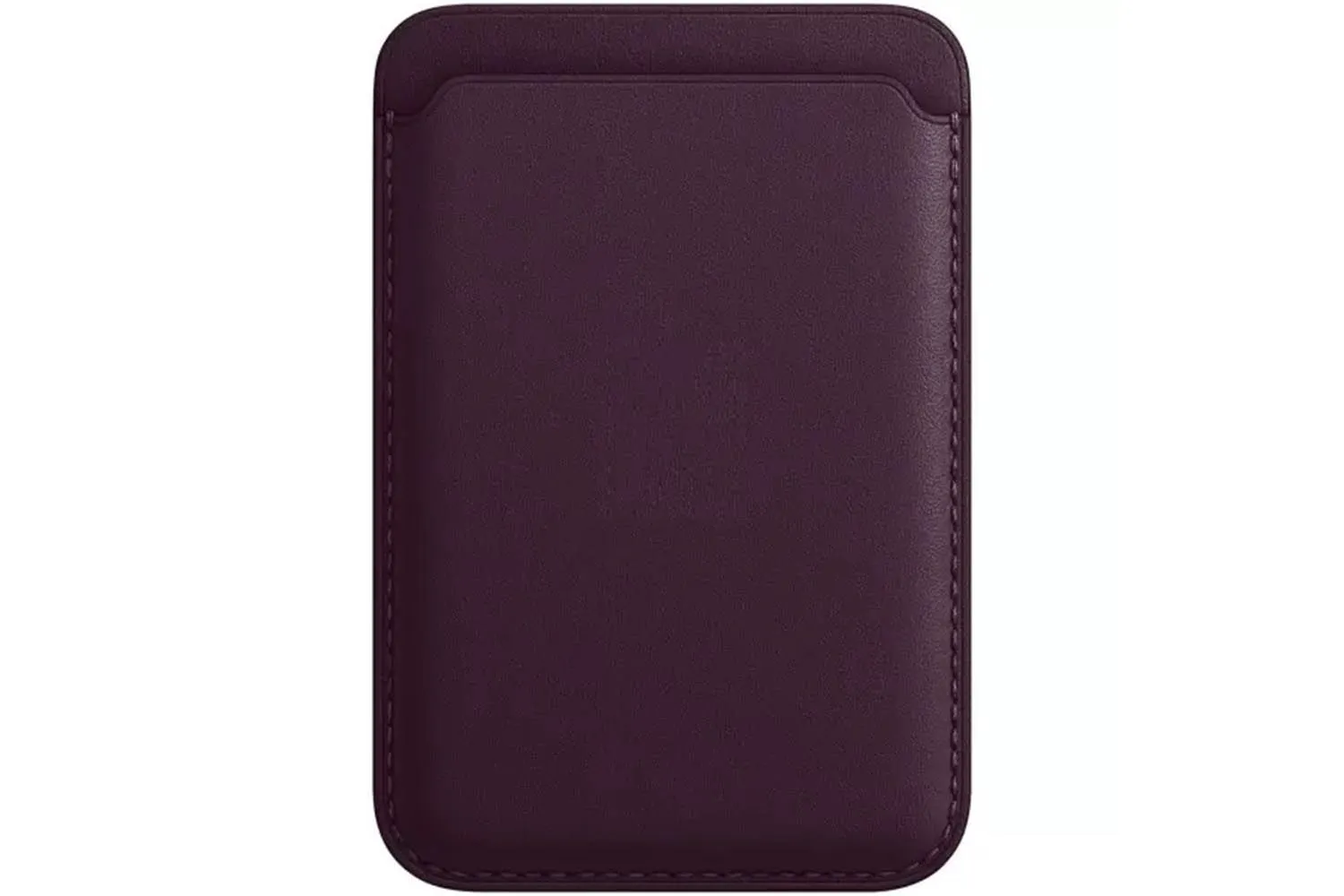 Кожаный Карт Холдер c Magsafe для Apple iPhone (фиолетовый)