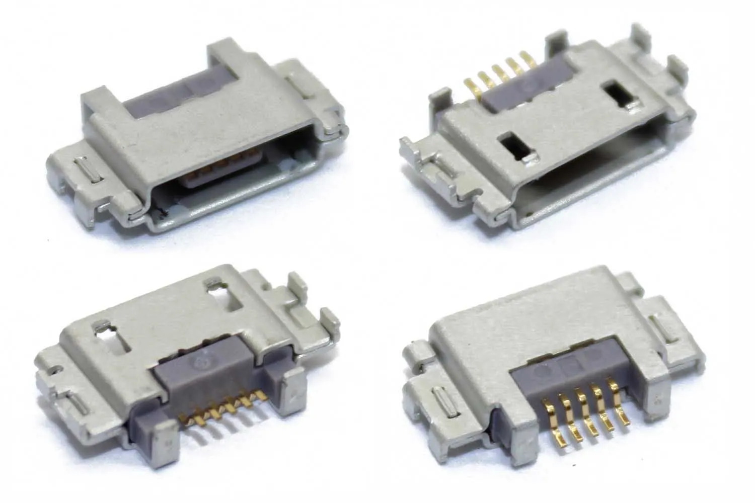 Разъем зарядки MicroUSB 5 pin в середину платы Sony LT22i Xperia P, LT26i Xperia S