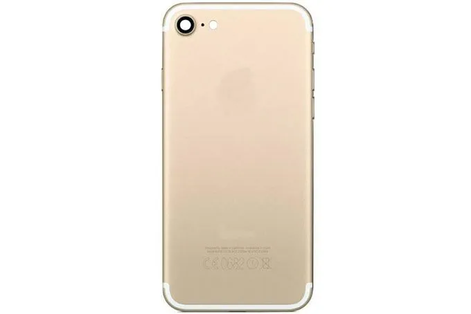 Задняя крышка Apple iPhone 5 (в стиле iPhone 7) (золото)