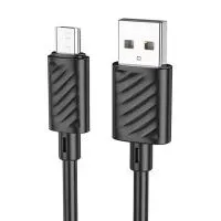 Кабель USB - MicroUSB HOCO X88 (черный)