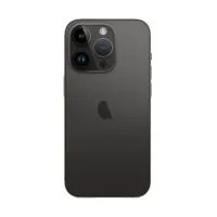 Задняя крышка, корпус для Apple iPhone 14 Pro Max, с большим отверстием (черный)