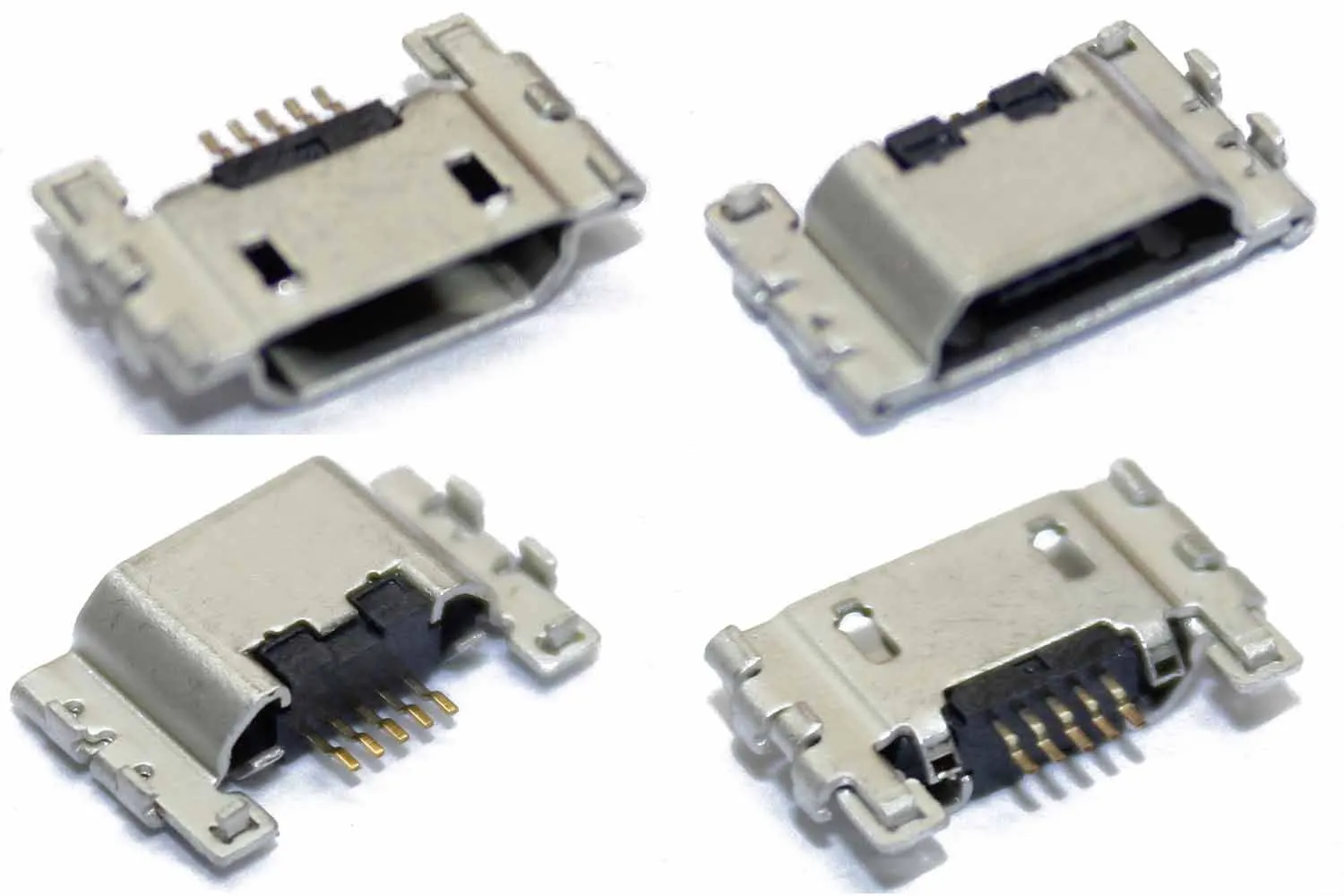 Разъем зарядки MicroUSB 5 pin в середину платы Sony Xperia T2 Ultra Dual D5322 D5303