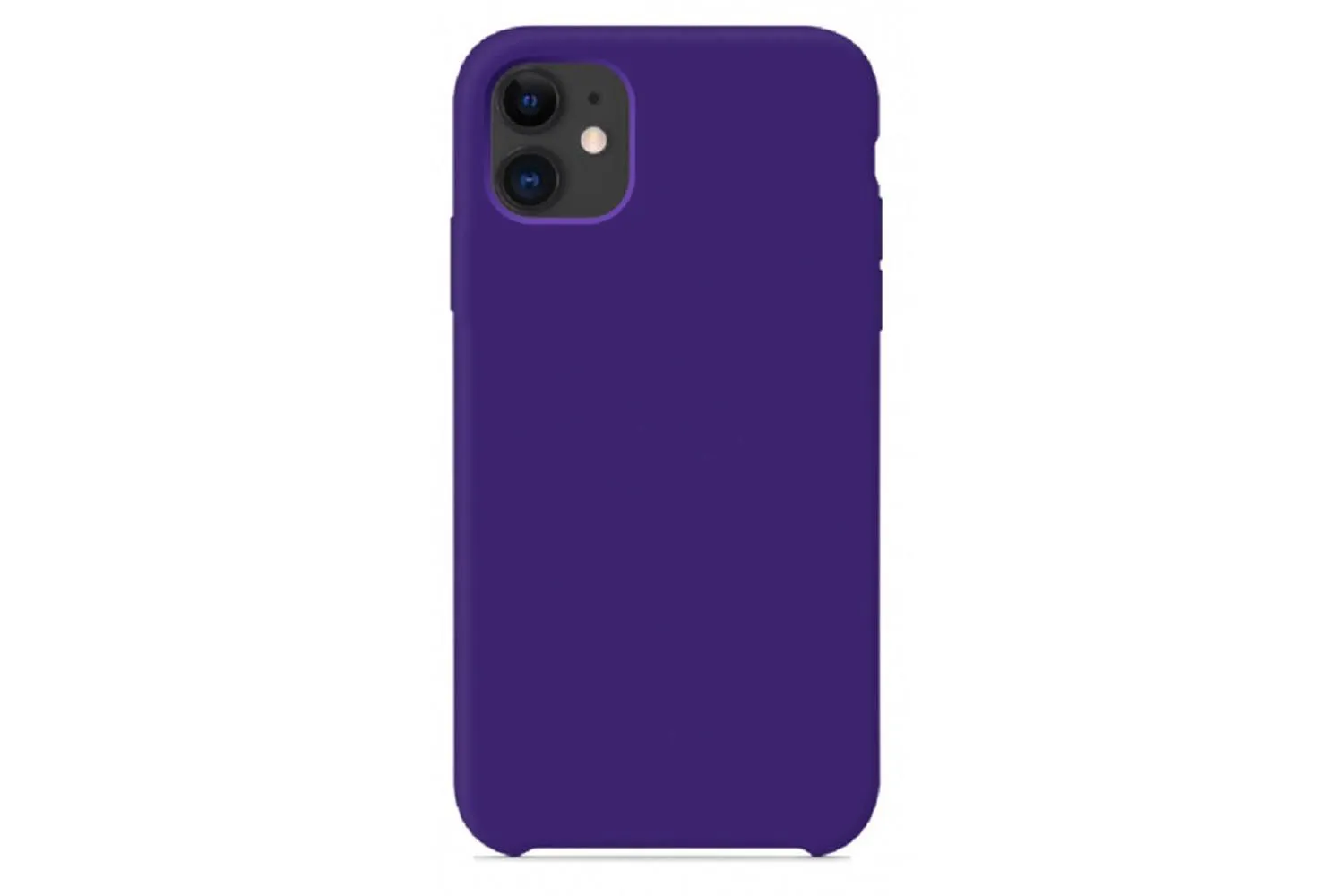 Чехол силиконовый для Apple iPhone 11 (фиолетовый)