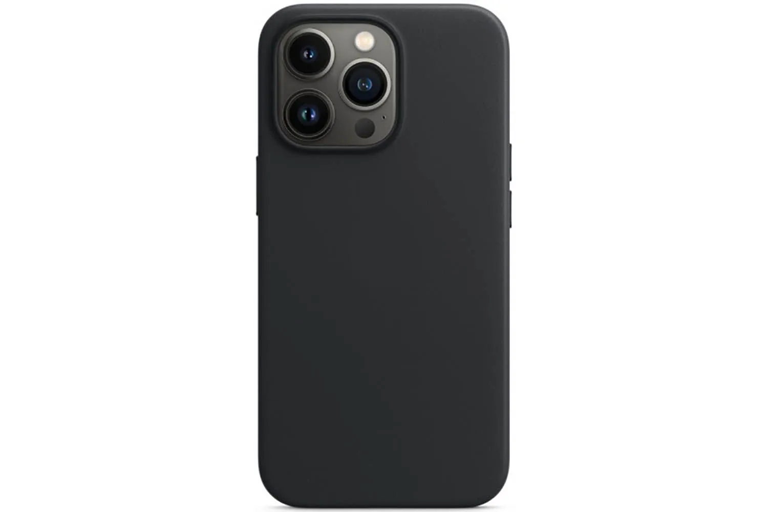 Кожаный чехол для Apple iPhone 13 Pro с MagSafe (черный)
