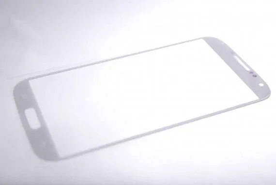 Стекло Samsung i9500 Galaxy S4 (белый) для переклейки на дисплей