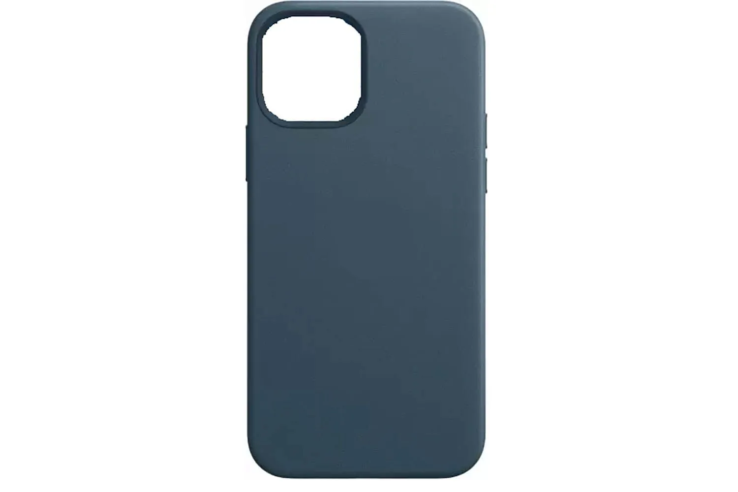 Кожаный чехол для Apple iPhone 13 Pro с MagSafe (синий)
