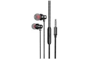 Проводные наушники BOROFONE BM65 Universal Earphones with Mie,1.2 м,контроллер с микрофоном (черный)