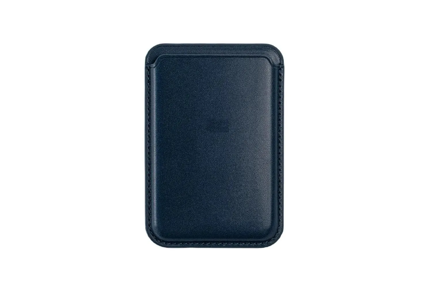 Кожаный Карт Холдер c Magsafe для Apple iPhone (темно - синий)