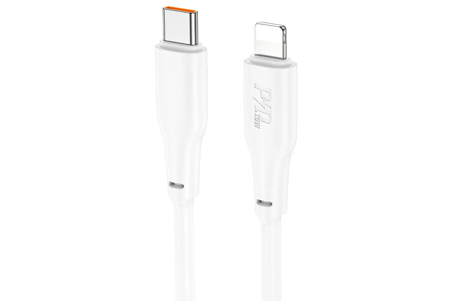 Кабель USB-C HOCO X93 Force, Type-C - Lightning, 20W, 1 м (белый)