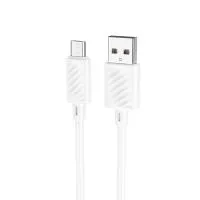 Кабель USB - MicroUSB HOCO X88 (белый)