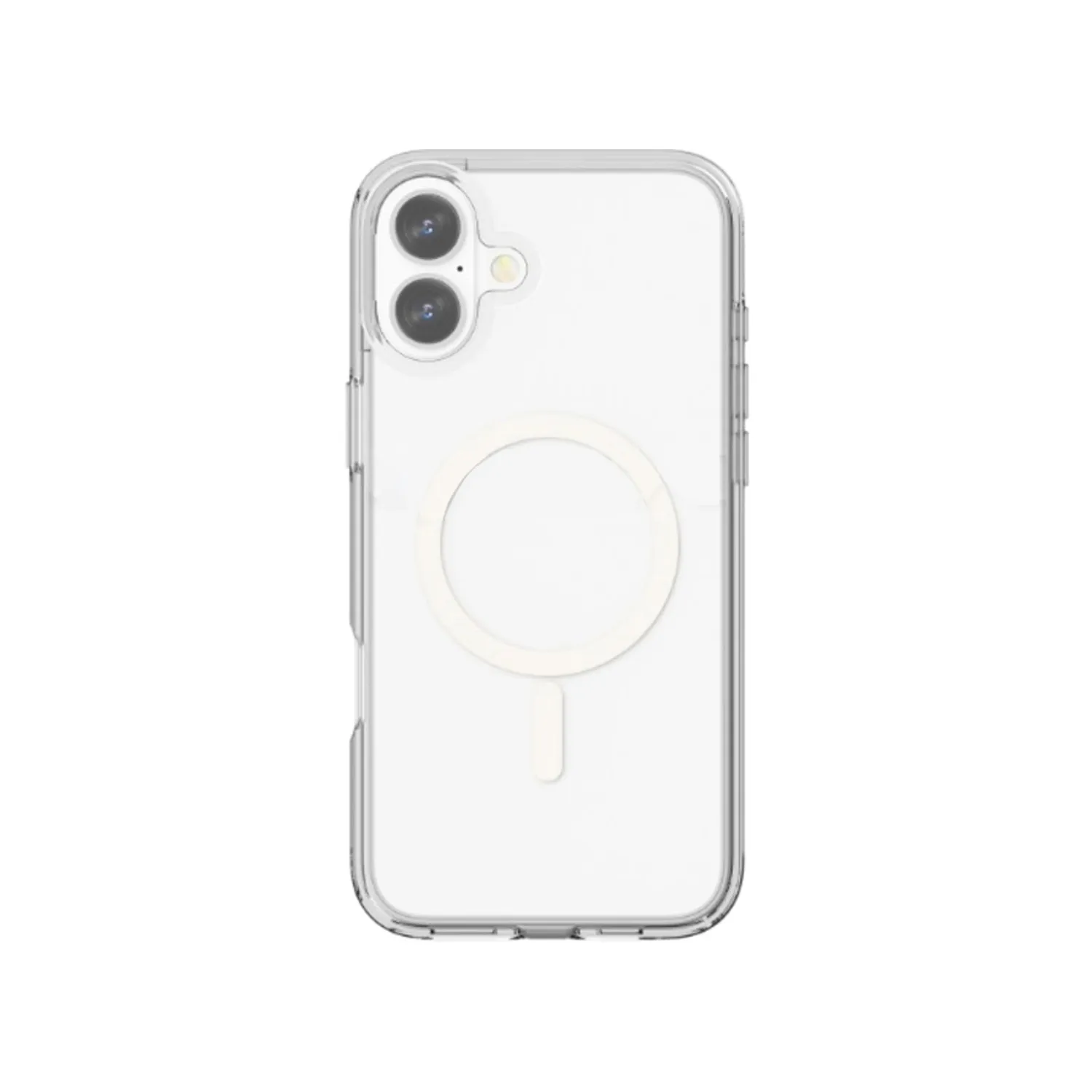 Чехол силиконовый для Apple iPhone 16 Clear Case с MagSafe (прозрачный)