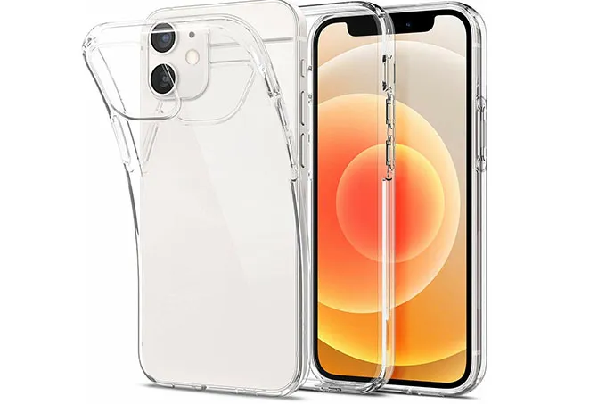 Чехол силиконовый для Apple iPhone Clear Case 2mm для Apple iPhone 12 Pro Max (прозрачный)